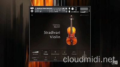 斯特拉迪瓦里小提琴音色-Native Instruments Stradivari Violin v1.3.0 Kontakt :-1