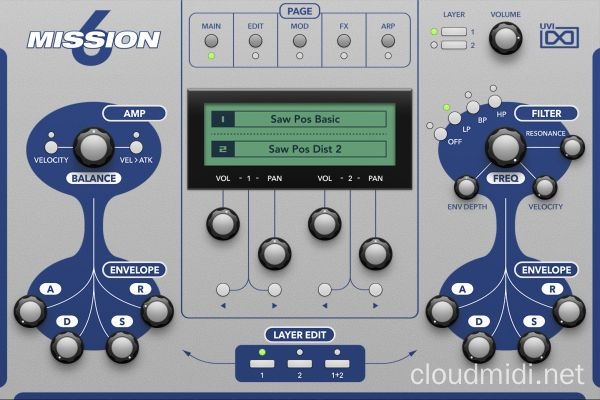 模拟合成器音色-UVI Soundbank Mission 6 v1.0.0-R2R :-1