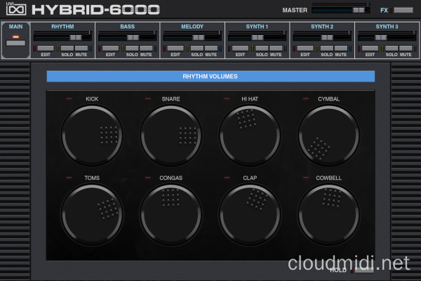 模拟合成器音色-UVI Soundbank Hybrid 6000 v1.0.0 R2R-win :-1