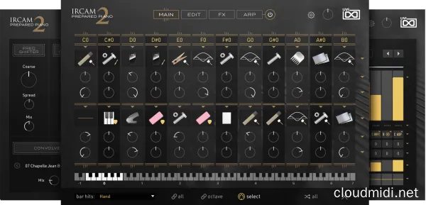 C7三角钢琴采样音色-UVI Soundbank IRCAM Prepared Piano 2 v1.0.2 R2R-win :-1