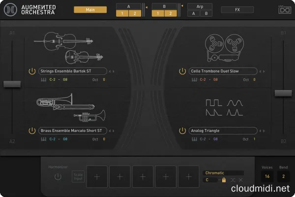 混合管弦乐音色-UVI Soundbank Augmented Orchestra v1.1.2-R2R :-1