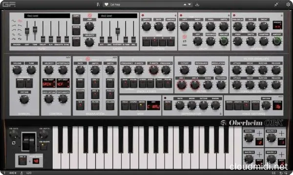 模拟合成器-GForce Oberheim OB-X v1.0.1 R2R WiN-MAC :-1