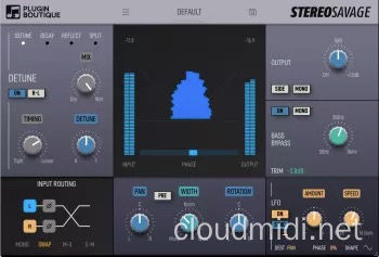 立体声增强效果器-Credland Audio StereoSavage v2.1.1 R2R-win :-1