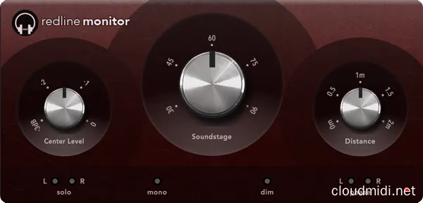 立体声像监听插件-112dB Redline Monitor v2.0.4 R2R-win :-1