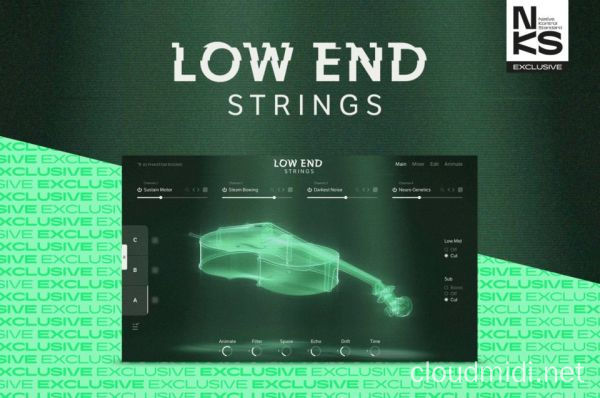 低音弦乐器音色库-Native Instruments Low End Strings KONTAKT :-1