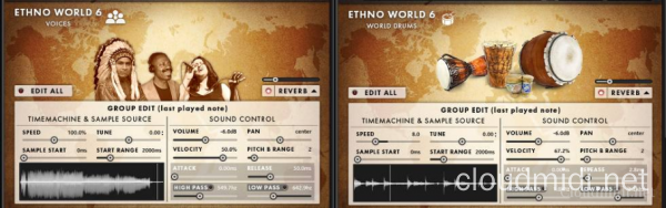 世界民族乐器和人声 - Ethno World 6 Complete Kontakt | 22GB :-1