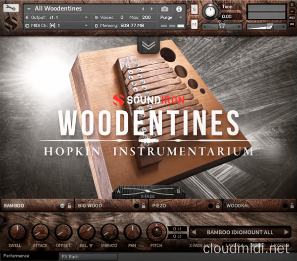 霍普金斯木质拨奏乐器-Soundiron Hopkin Instrumentarium Woodentines Konakt :-1