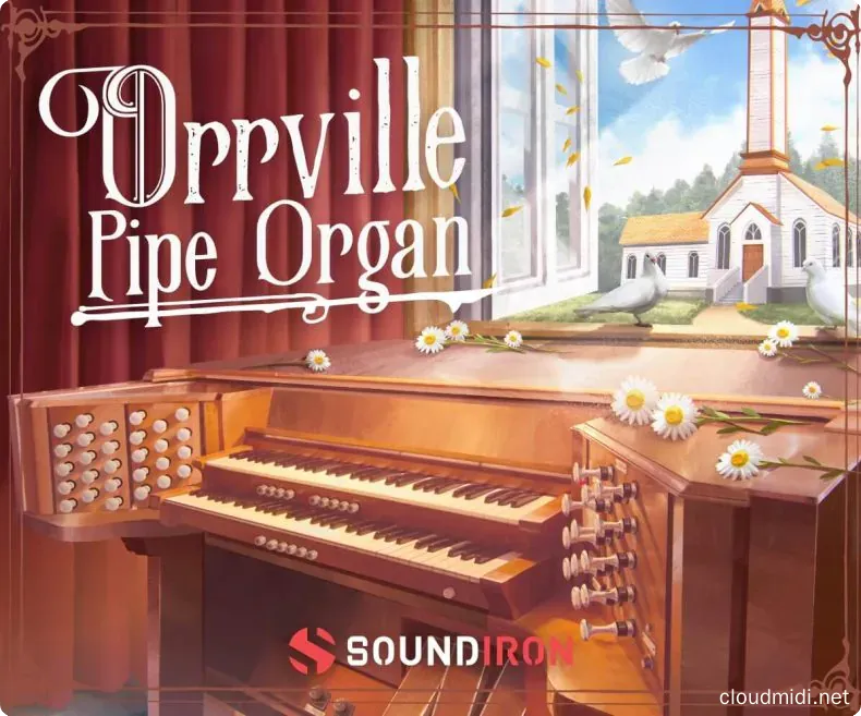 气动管风琴音色-Soundiron Orrville Pipe Organ Konakt :-1