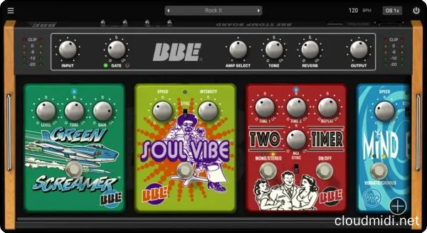 吉他效果器插件-BBE Sound Stomp Board v1.6.0 R2R-win :-1 吉他效果器插件-BBE Sound Stomp Board v1.6.0 R2R-win :-1