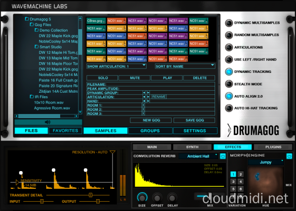 鼓音色替换插件-WaveMachine Labs Drumagog 5 v5.4.0 R2R-win :-1
