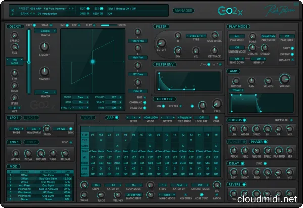 电子合成器-Rob Papen Go2-X v1.0.0 R2R-win :-1