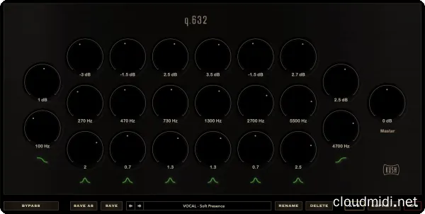 模拟相位均衡器-Kush Audio Q 632 v1.0.1 R2R-win :-1