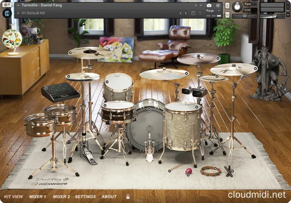 丹尼尔鼓音色-Mixwave Turnstile Daniel Fang KONTAKT :-1