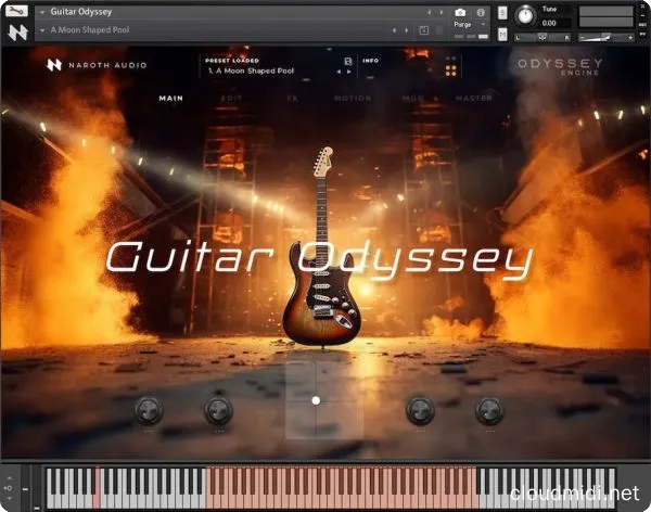 奥德赛电影吉他音色-Naroth Audio Guitar Odyssey Kontakt :-1