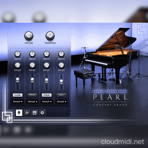雅马哈C7大钢琴音色-Impact Soundworks Pearl Concert Grand v2.4.1 Kontakt :-1