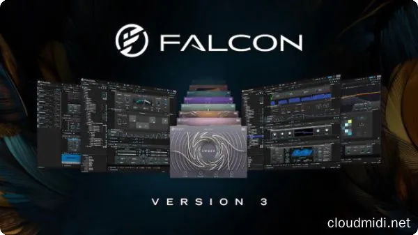 混合电子合成器-UVI Falcon v3.0.1 + Factory Library Rev2 R2R-win :-1