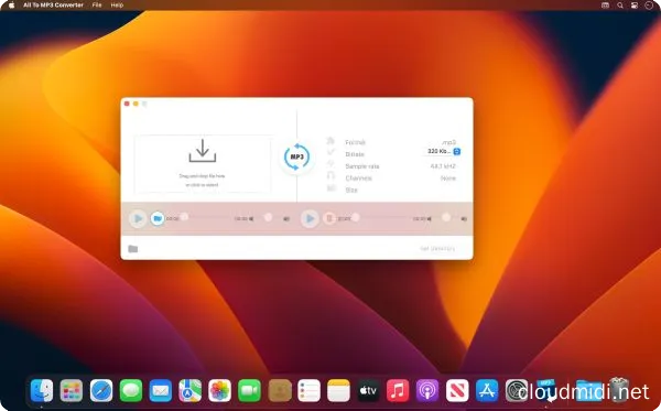 苹果音频转换器-All to MP3 Audio Converter 3.1.4 macOS-TNT :-1
