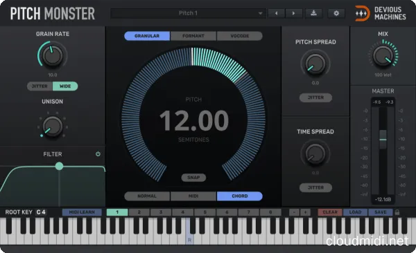 怪兽变声器-Devious Machines Pitch Monster v1.3.13 U2B Mac-MORiA :-1 怪兽变声器-Devious Machines Pitch Monster v1.3.13 U2B Mac-MORiA :-1
