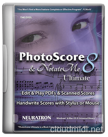 乐谱扫描识别软件-Neuratron PhotoScore Ultimate v8.8.6/8.8.7 WiN-MAC :-1