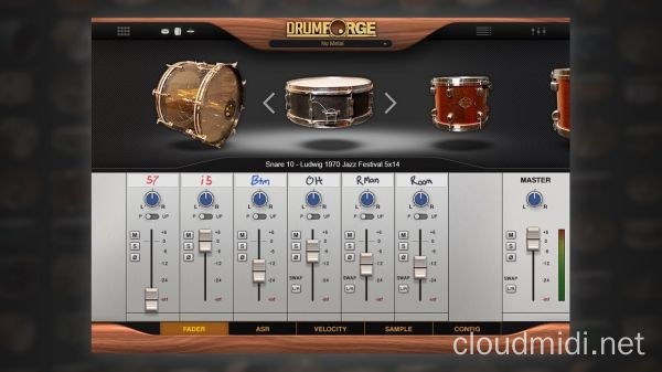 虚拟架子鼓音源-Drumforge Classic +Library v2.1.1 R2R-win :-1