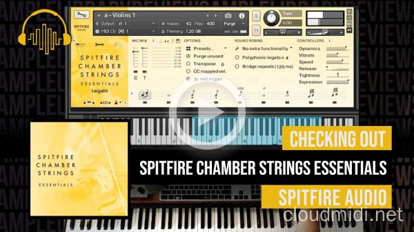 喷火室内弦乐精选版-Spitfire Audio Chamber Strings Essentials KONTAKT :-1