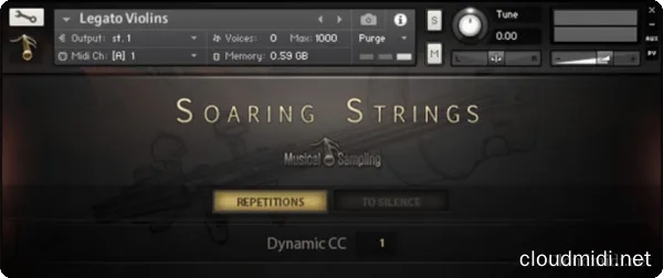 高昂的弦乐音源 Musical Sampling Soaring Strings Kontakt :-1