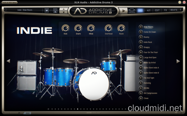 经典虚拟架子鼓音源-XLN Audio Addictive Drums 2 Complete v2.3.5 R2R-win :-1