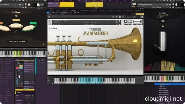 马里亚奇小号音色-RealBox Trompeta M Kontakt :-1