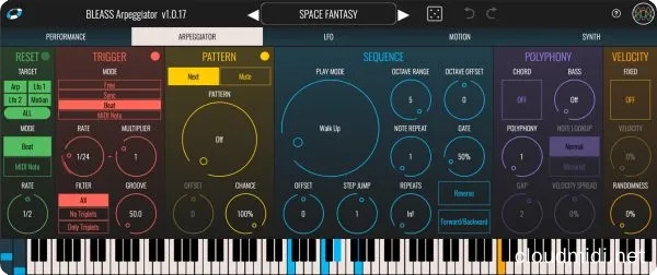 琶音器插件-BLEASS Arpeggiator v1.1.0 TC-win :-1