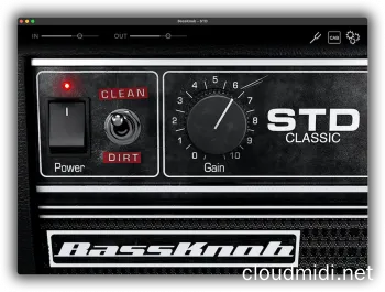 贝斯放大器-Bogren Digital BassKnob STD v1.3.99 RET-mac :-1