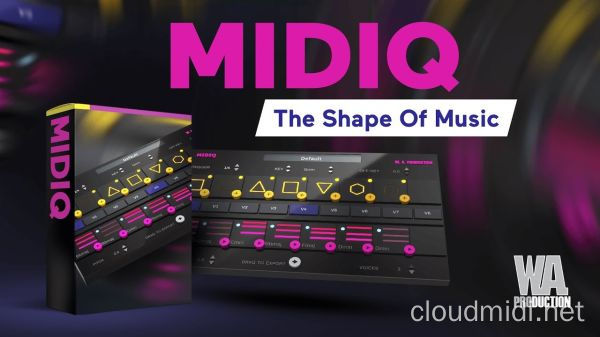 智能和弦midi生成插件-W.A. Production MIDIQ v1.0.1 TC-win :-1