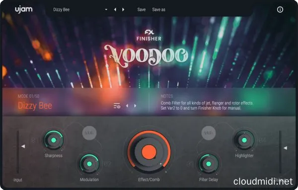 创意吉他效果器-UJAM Finisher VOODOO v1.2.0 U2B Mac-MORiA :-1 创意吉他效果器-UJAM Finisher VOODOO v1.2.0 U2B Mac-MORiA :-1