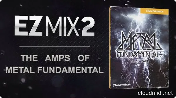 混音预设-Toontrack Metal Fundamentals EZmix Pack :-1