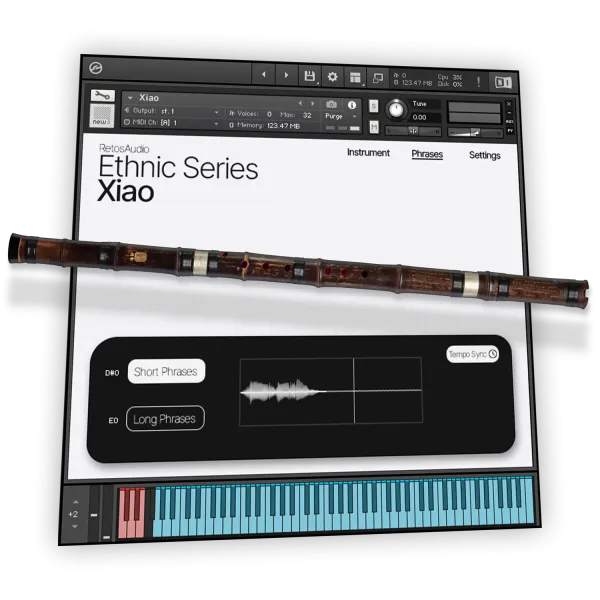 箫笛音色-Retos Audio Ethnic Series Xiao KONTAKT :-1