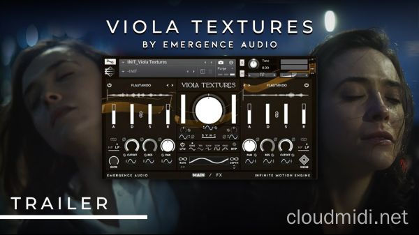 电影预告片中提琴-Emergence Audio Viola Textures KONTAKT :-1