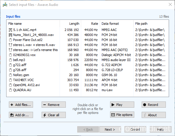 音频格式批量转换器-FMJ-Software Awave Audio v11.3.0.4 R2R-win :-1