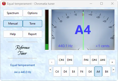 乐器调音器-FMJ-Software Chromatia Tuner v4.3.0 R2R-win :-1