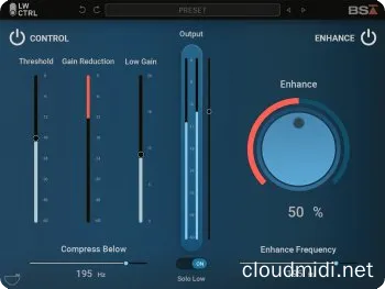 低频控制增强插件-Black Salt Audio Low Control v1.2.1 R2R-win :-1