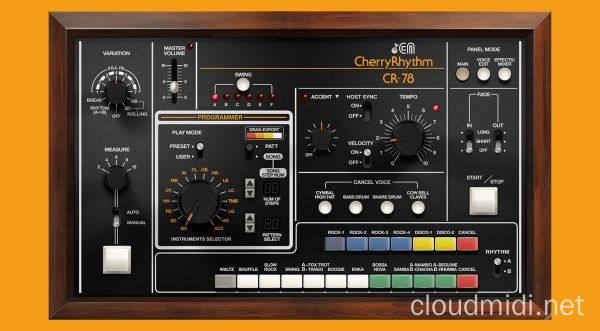 虚拟鼓机插件-Cherry Audio CR-78 v1.0.11.89 R2R-win :-1