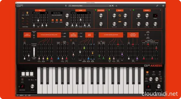 模拟合成器-GForce Axxess v1.0.1 R2R WIN-MAC :-1