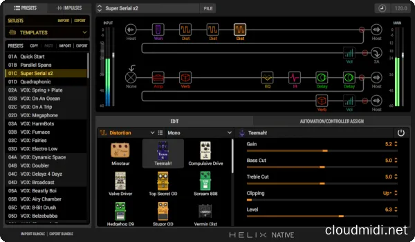 吉他放大器&效果器-Line 6 Helix Native v3.71 R2R-win :-1