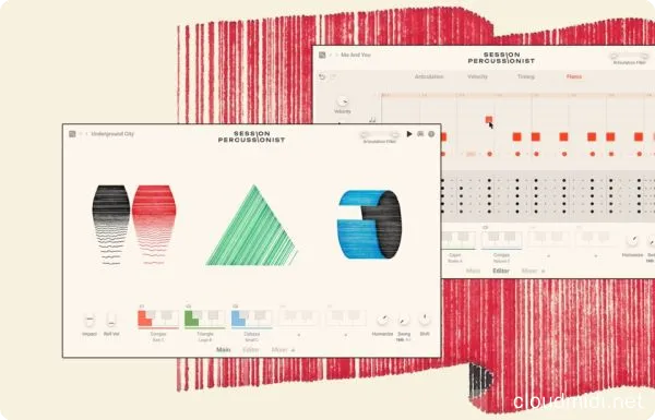 节奏打击乐音色-Native Instruments Session Percussionist KONTAKT :-1