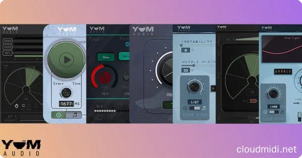 10个LoFi效果插件合集-Yum Audio Plugins Bundle 2024.2 R2R-win :-1