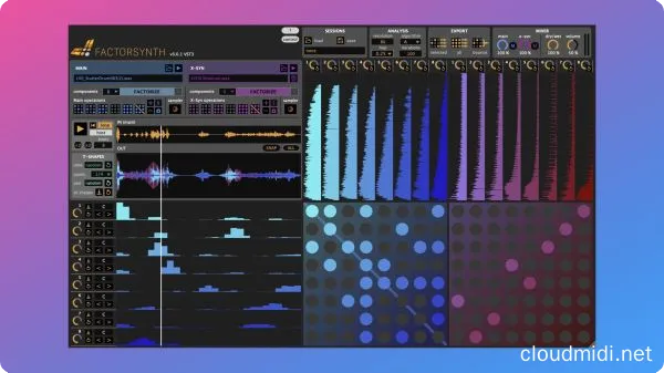 音频切片合成器-Anemond Factorsynth v3.1 R2R-win :-1