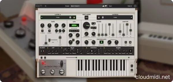 模拟合成器-GForce M-Tron Pro IV v1.0.0 R2R WiN-MAC :-1