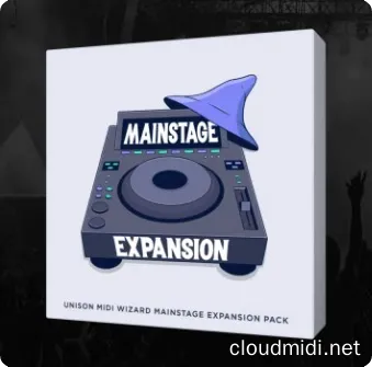 舞曲midi拓展包-Unison MIDI Wizard Mainstage Expansion Pack :-1