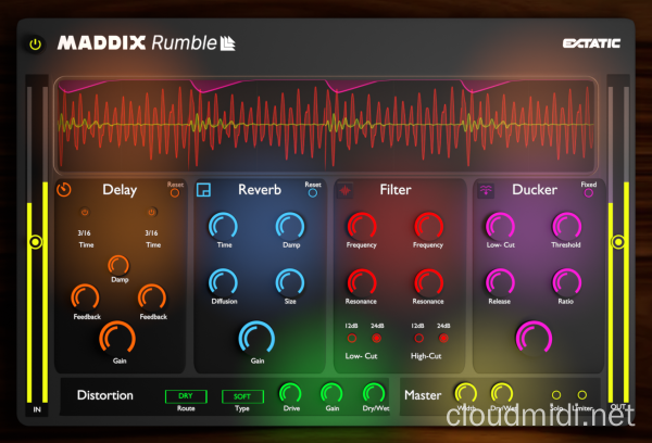 底鼓混音插件-Revealed Recordings Maddix Rumble Plugin v1.0.2 macOS :-1