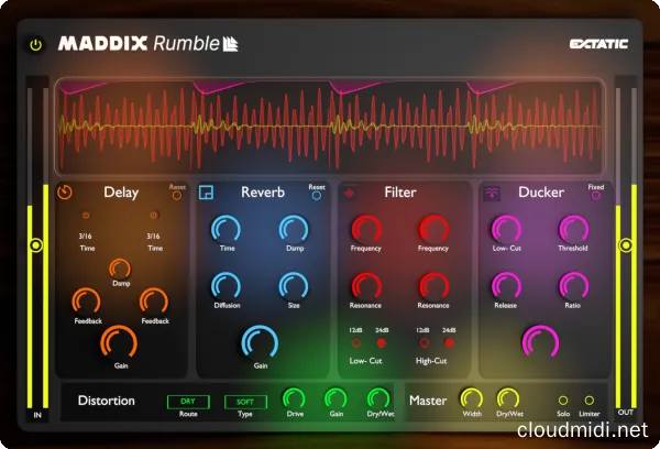 底鼓混音插件-Revealed Recordings Maddix Rumble Plugin v1.0.2 macOS :-1