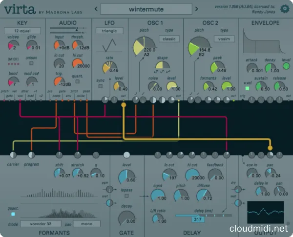 模块化合成器和效果器-Madrona Labs Virta v1.9.5 macOS :-1