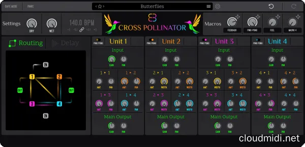 创意延时效果器-BDSP Cross Pollinator v1.0.3 MOCHA WiN-MAC :-1 创意延时效果器-BDSP Cross Pollinator v1.0.3 MOCHA WiN-MAC :-1